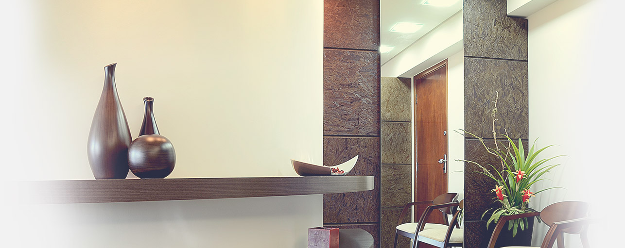 Foto representando a sala de um escritório de advogacia